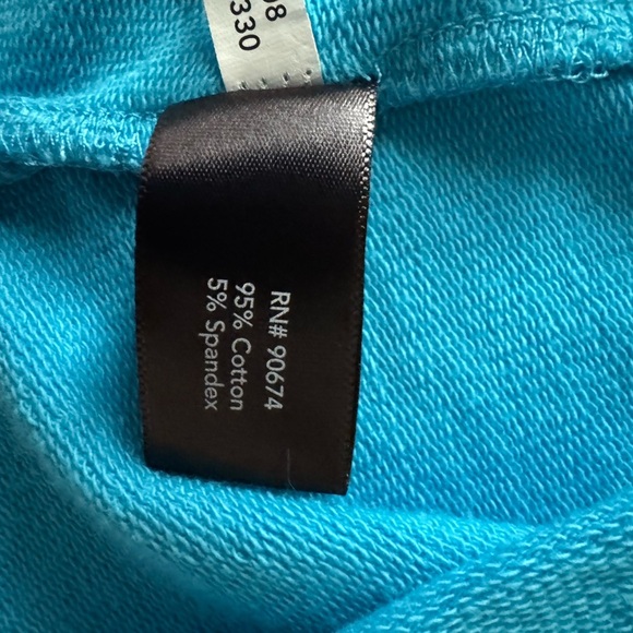 Women’s Blue Quarter Zip Pullover Sz Medium - Picture 3 of 6